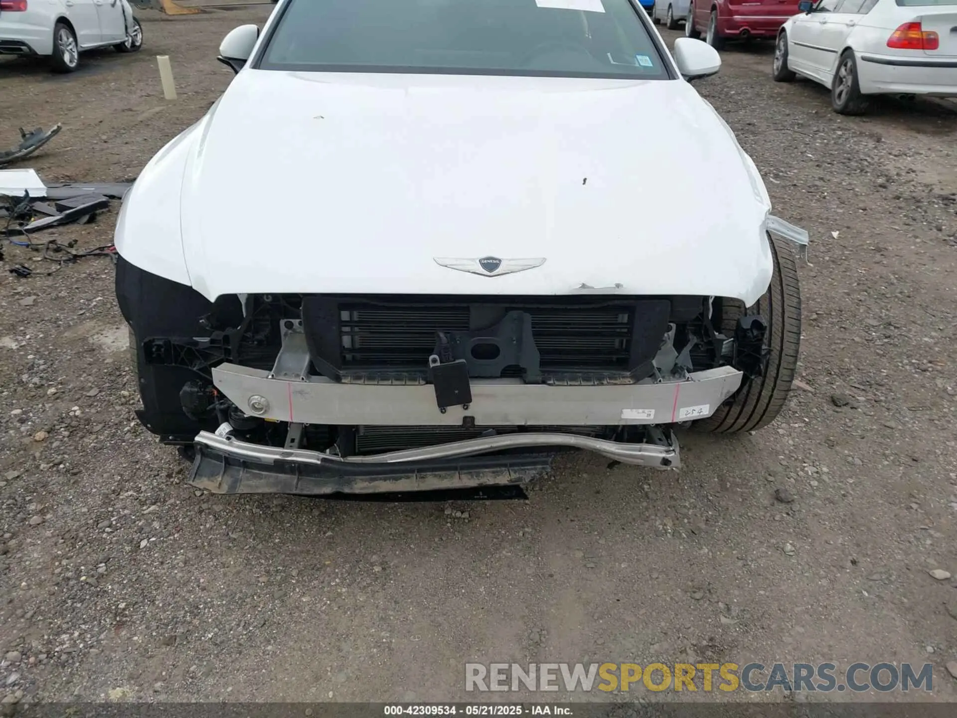 13 Photograph of a damaged car KMTGA4SC4PU153169 GENESIS G80 2023