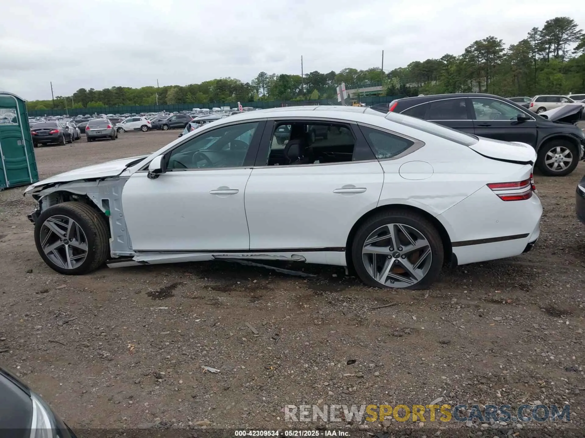 15 Photograph of a damaged car KMTGA4SC4PU153169 GENESIS G80 2023