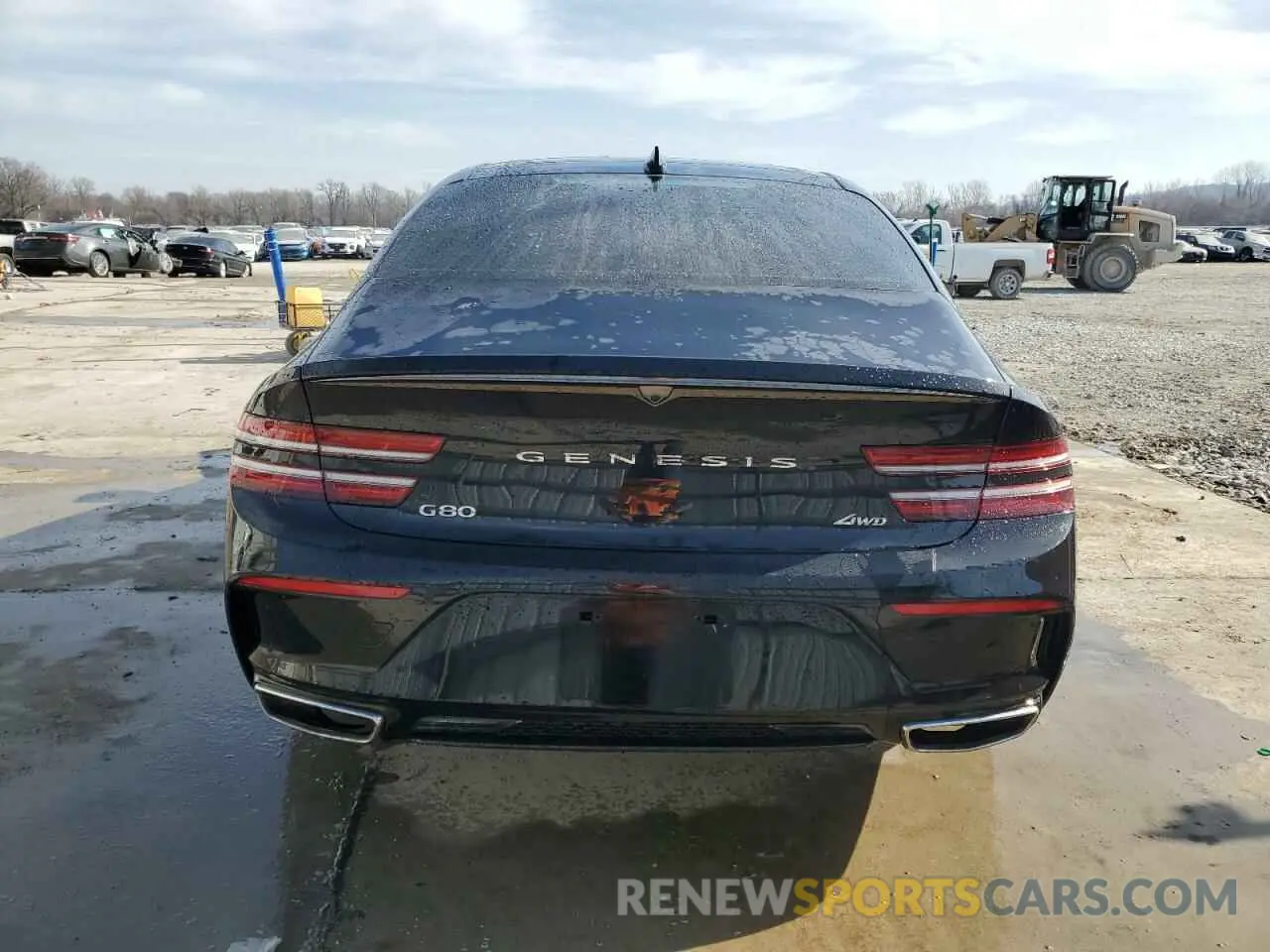6 Photograph of a damaged car KMTGA4SC7PU152193 GENESIS G80 2023