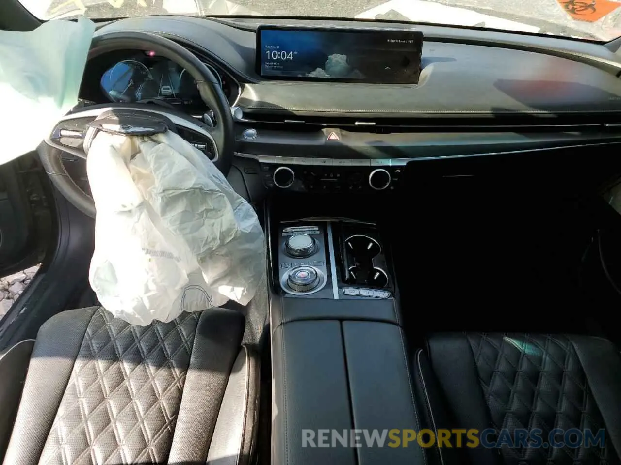 8 Photograph of a damaged car KMTGA4SC7PU152193 GENESIS G80 2023