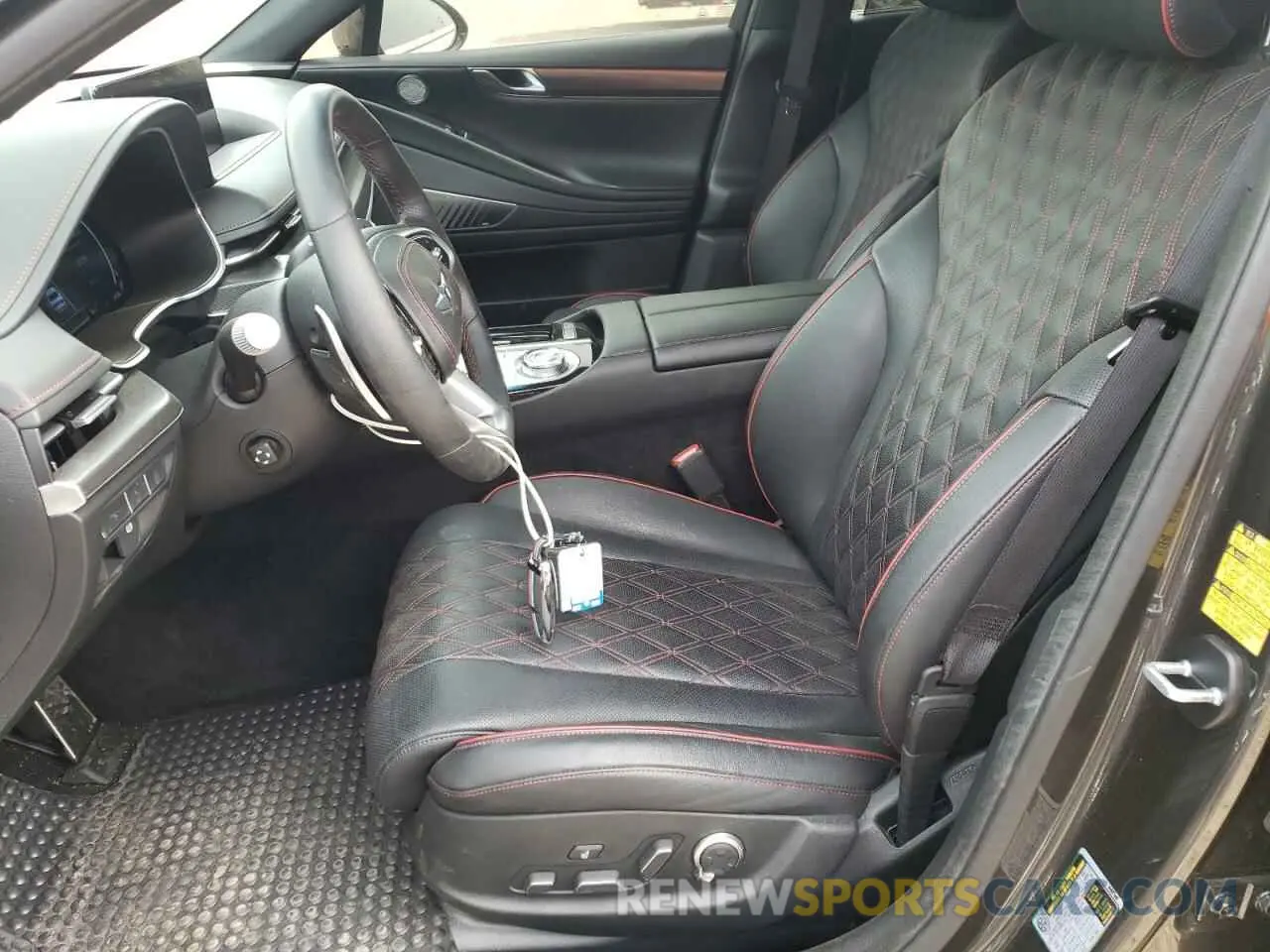7 Photograph of a damaged car KMTGA4SC8PU162425 GENESIS G80 2023