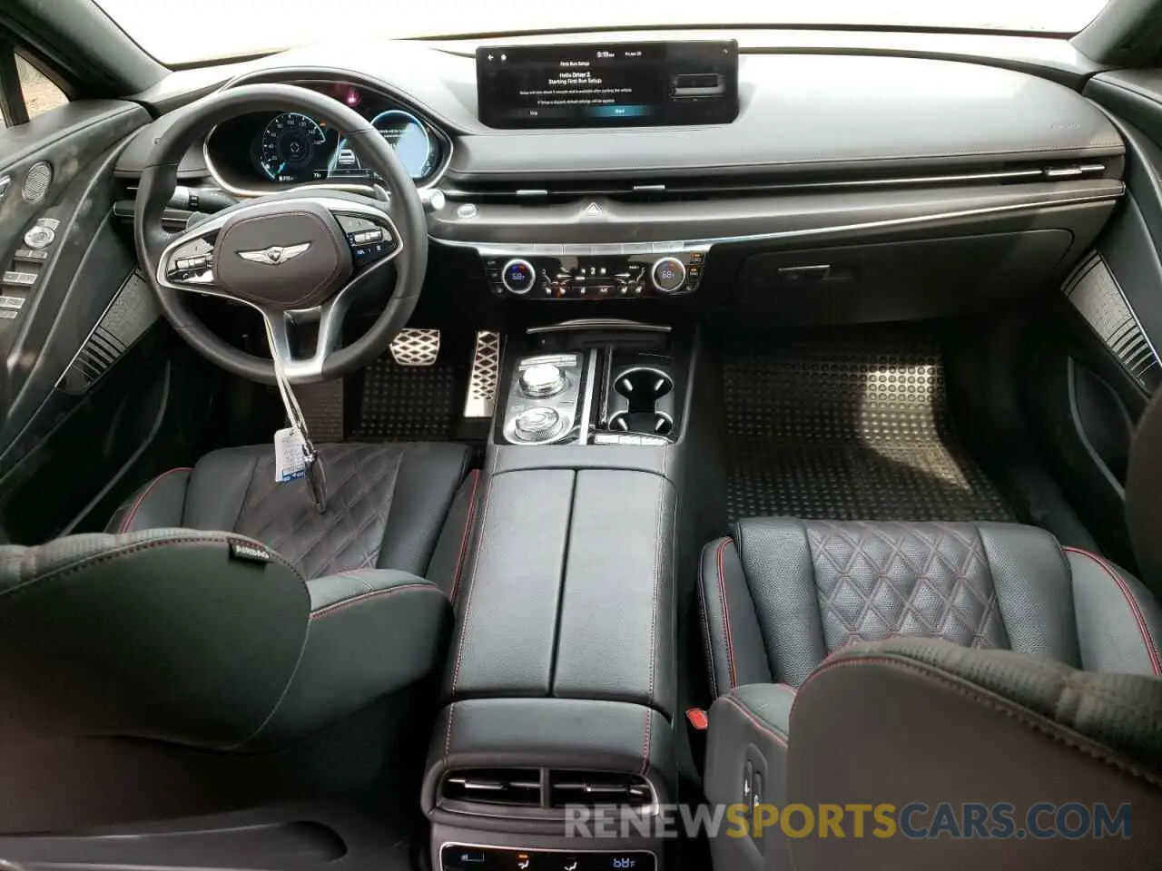 8 Photograph of a damaged car KMTGA4SC8PU162425 GENESIS G80 2023