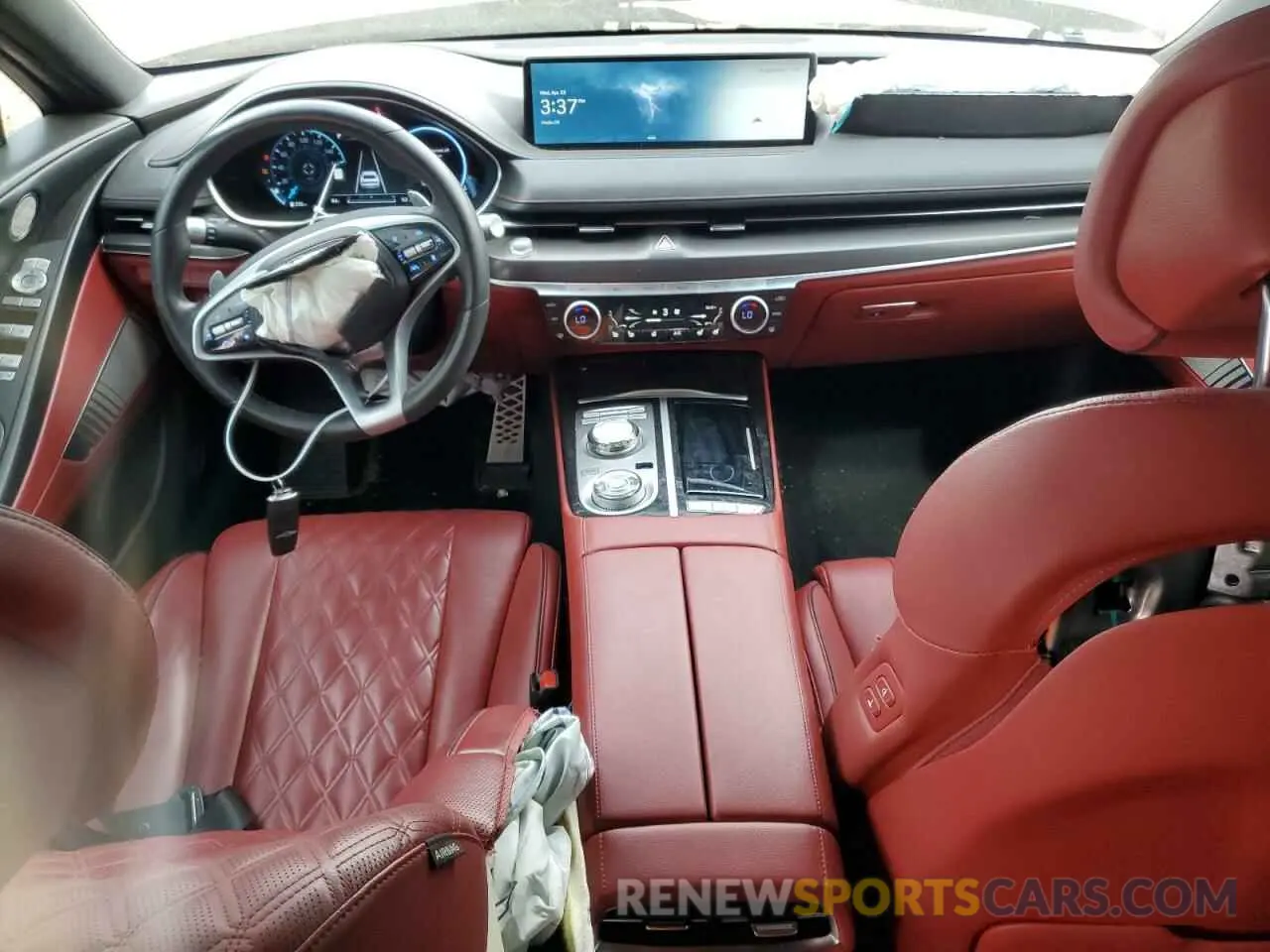 8 Photograph of a damaged car KMTGA4SCXPU181493 GENESIS G80 2023