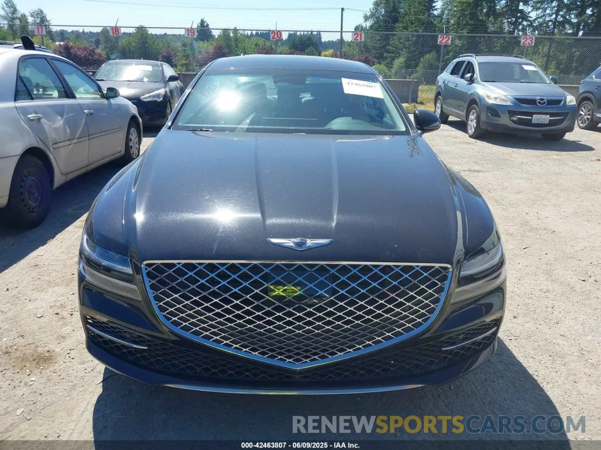 13 Photograph of a damaged car KMTGB4SC2PU185681 GENESIS G80 2023