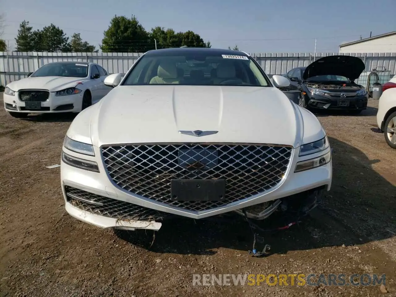 5 Photograph of a damaged car KMTGB4SC4PU144730 GENESIS G80 2023