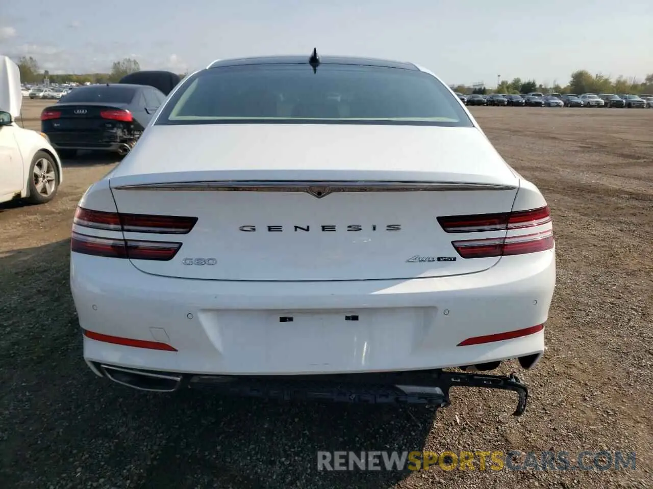 6 Photograph of a damaged car KMTGB4SC4PU144730 GENESIS G80 2023