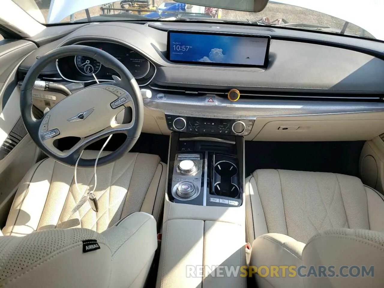 8 Photograph of a damaged car KMTGB4SC4PU144730 GENESIS G80 2023