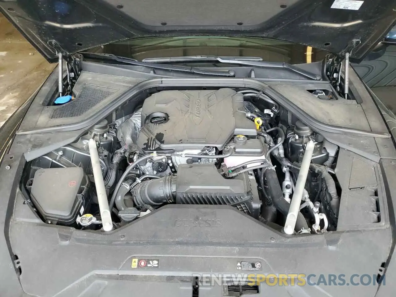 11 Photograph of a damaged car KMTGB4SC6PU178846 GENESIS G80 2023