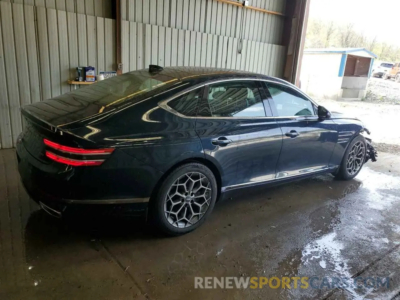 3 Photograph of a damaged car KMTGB4SC6PU178846 GENESIS G80 2023