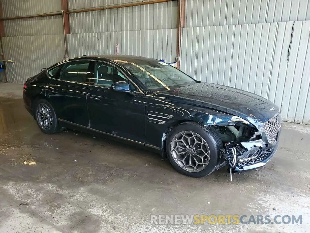 4 Photograph of a damaged car KMTGB4SC6PU178846 GENESIS G80 2023