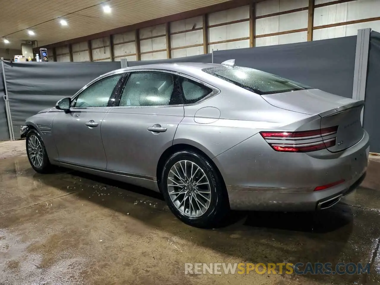 2 Photograph of a damaged car KMTGB4SC7PU188267 GENESIS G80 2023
