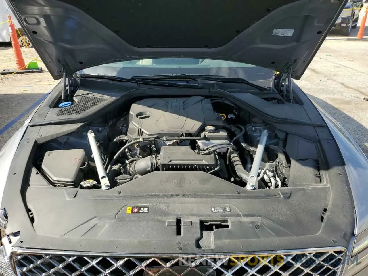 11 Photograph of a damaged car KMTGB4SC8PU142768 GENESIS G80 2023