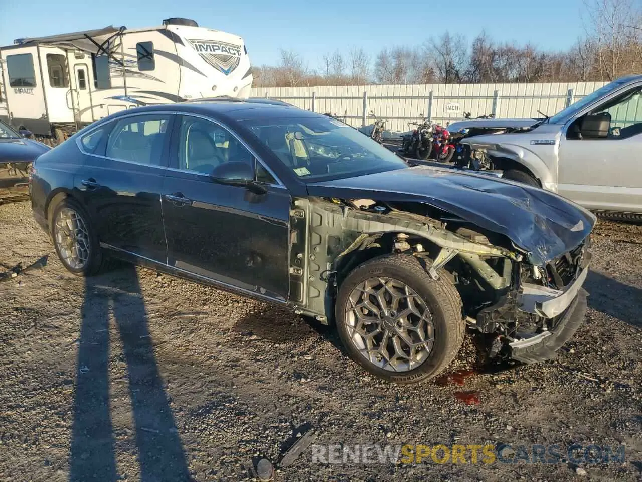 4 Photograph of a damaged car KMTGB4SC8PU179805 GENESIS G80 2023