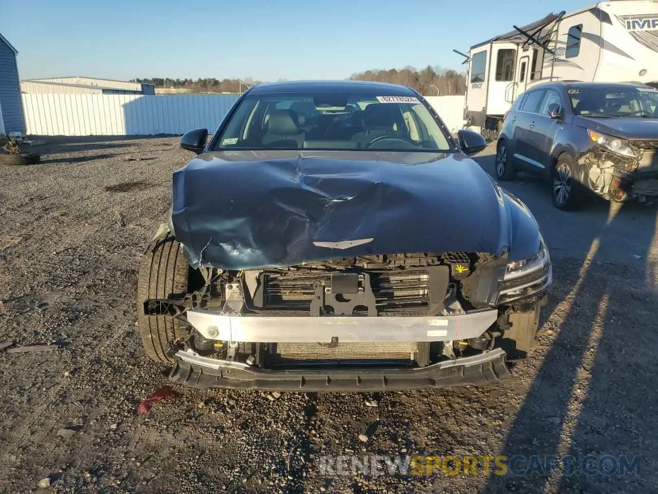 5 Photograph of a damaged car KMTGB4SC8PU179805 GENESIS G80 2023