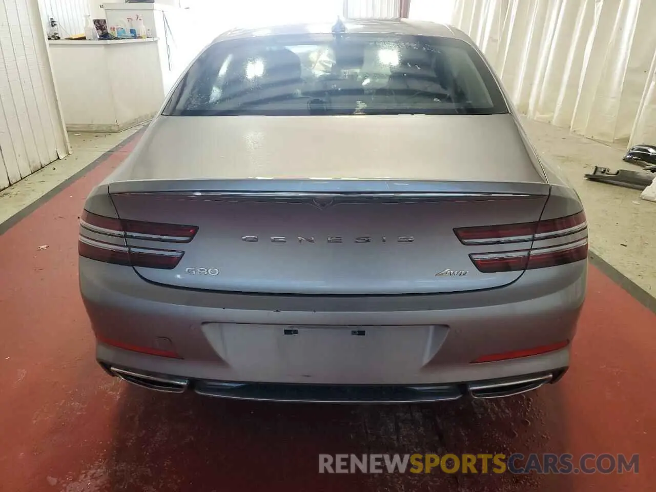 6 Photograph of a damaged car KMTGB4SCXPU197190 GENESIS G80 2023