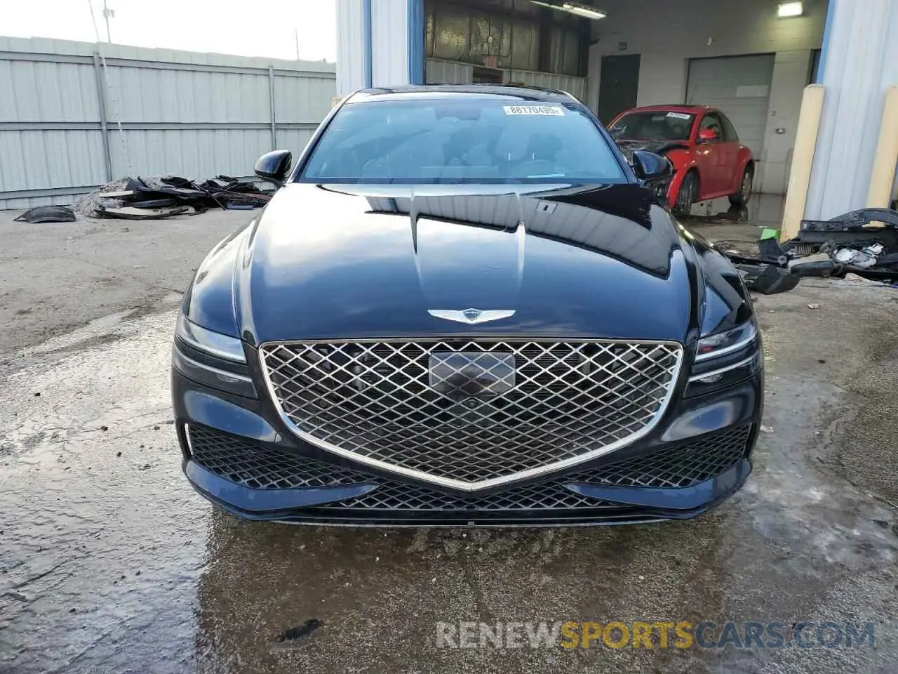 5 Photograph of a damaged car KMTGB4SD1PU156195 GENESIS G80 2023