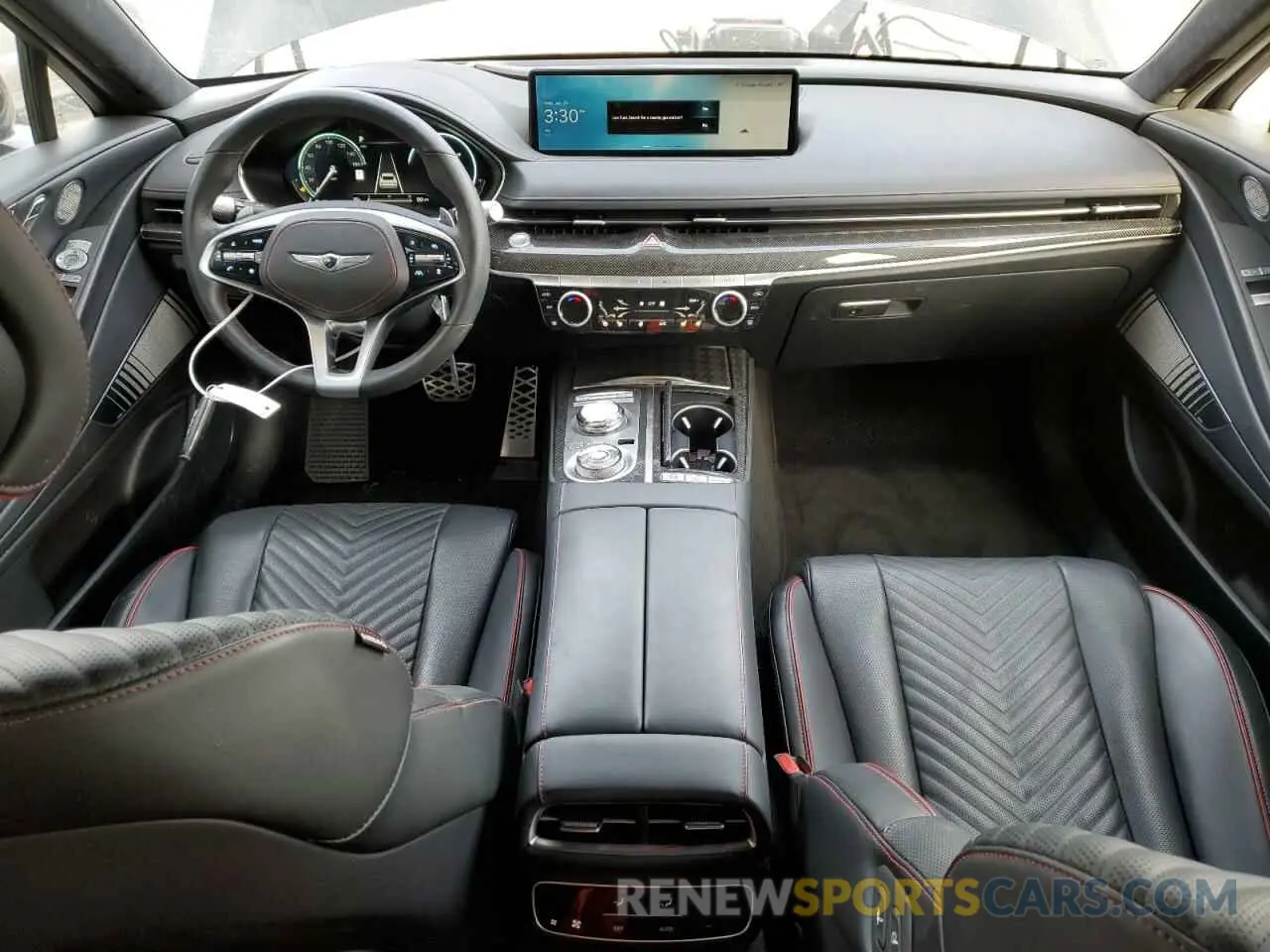 8 Photograph of a damaged car KMTGB4SD1PU156195 GENESIS G80 2023