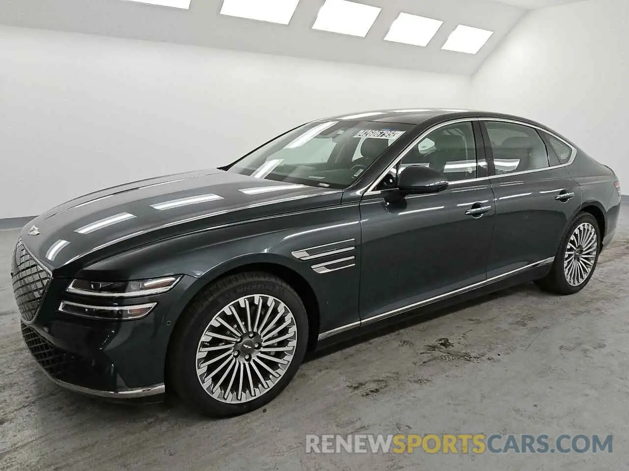 1 Photograph of a damaged car KMTGE4S11PU005984 GENESIS G80 2023