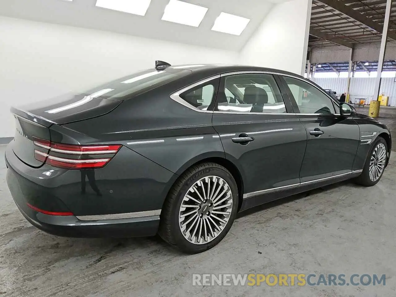 3 Photograph of a damaged car KMTGE4S11PU005984 GENESIS G80 2023