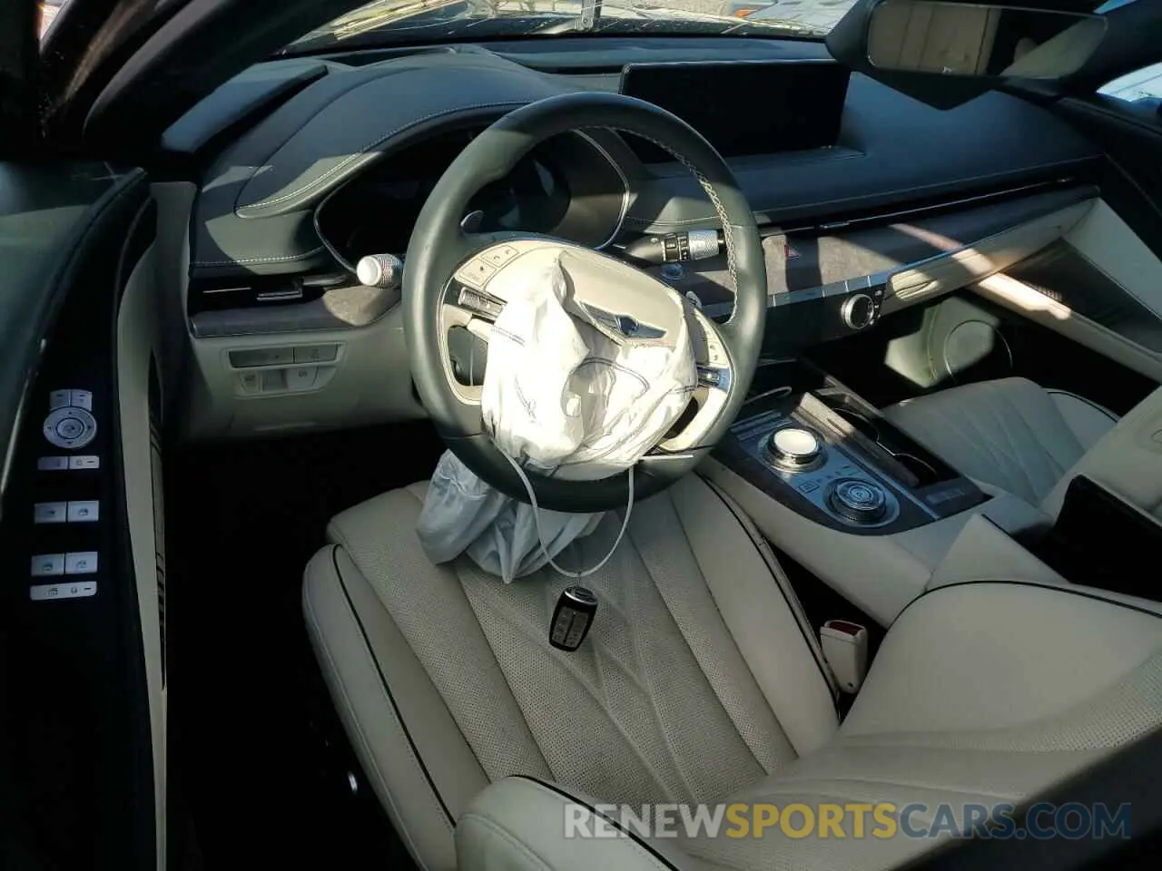 8 Photograph of a damaged car KMTGE4S19PU006073 GENESIS G80 2023