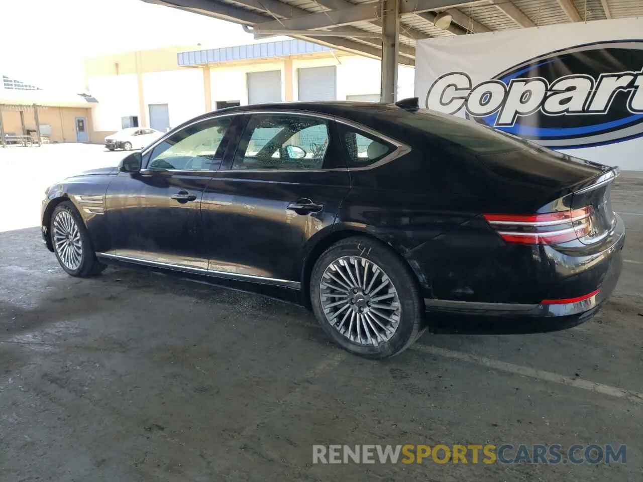 2 Photograph of a damaged car KMTGE4S1XPU005594 GENESIS G80 2023
