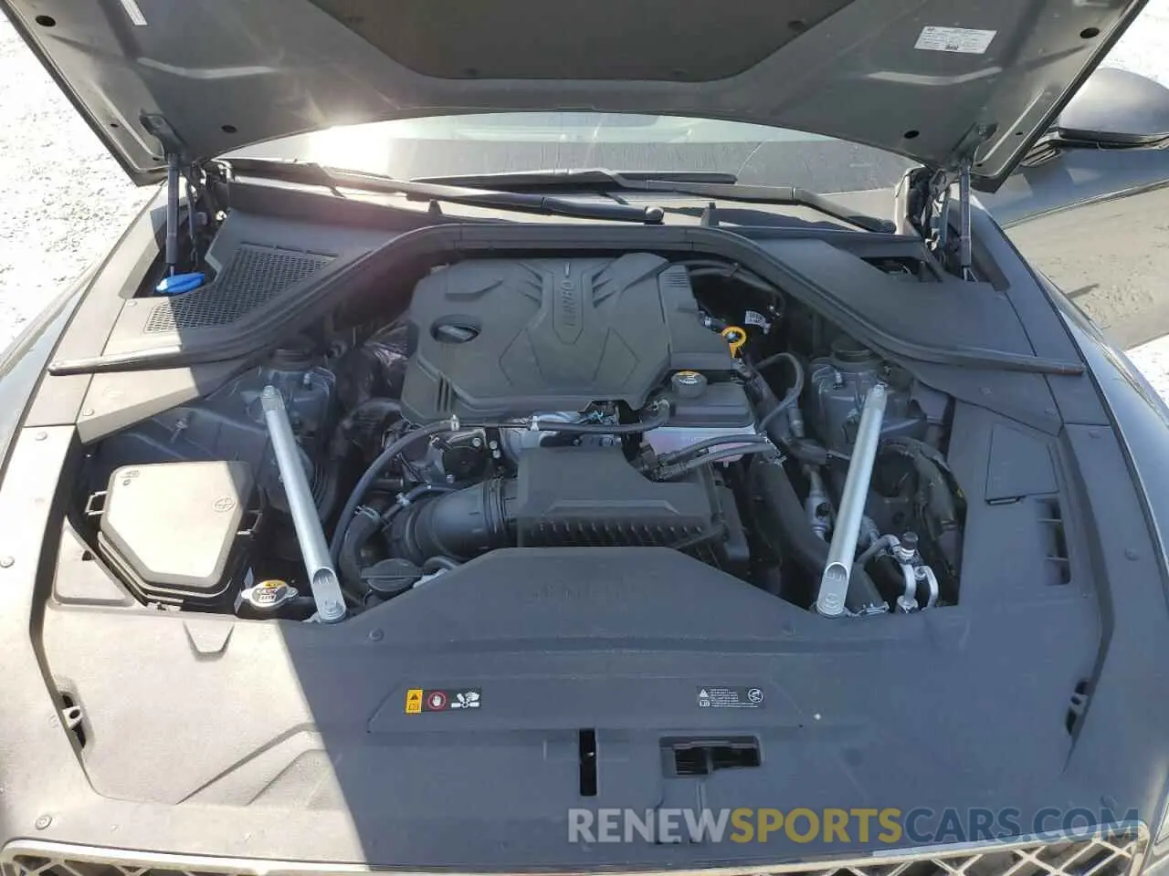 11 Photograph of a damaged car KMTGA4SC3RU206480 GENESIS G80 2024