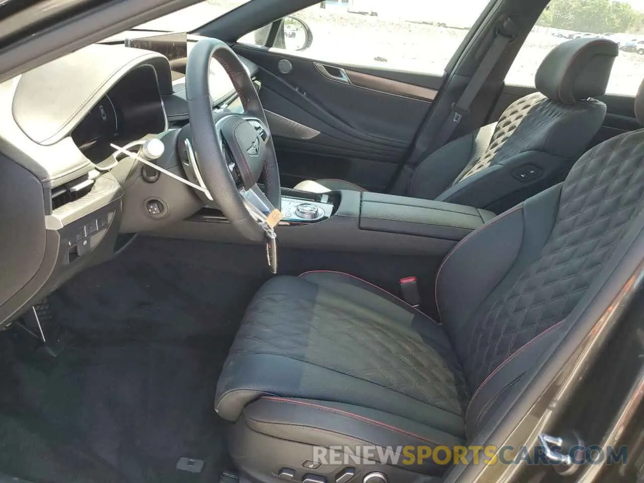 7 Photograph of a damaged car KMTGA4SC3RU206480 GENESIS G80 2024
