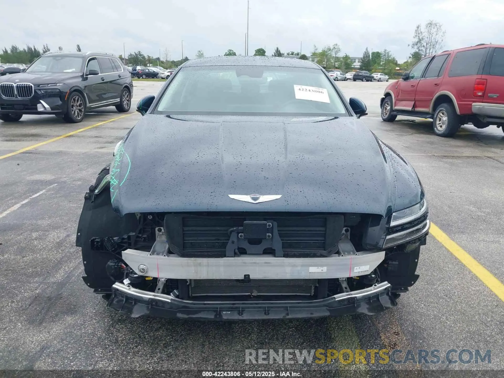 13 Photograph of a damaged car KMTGB4SC0RU239465 GENESIS G80 2024