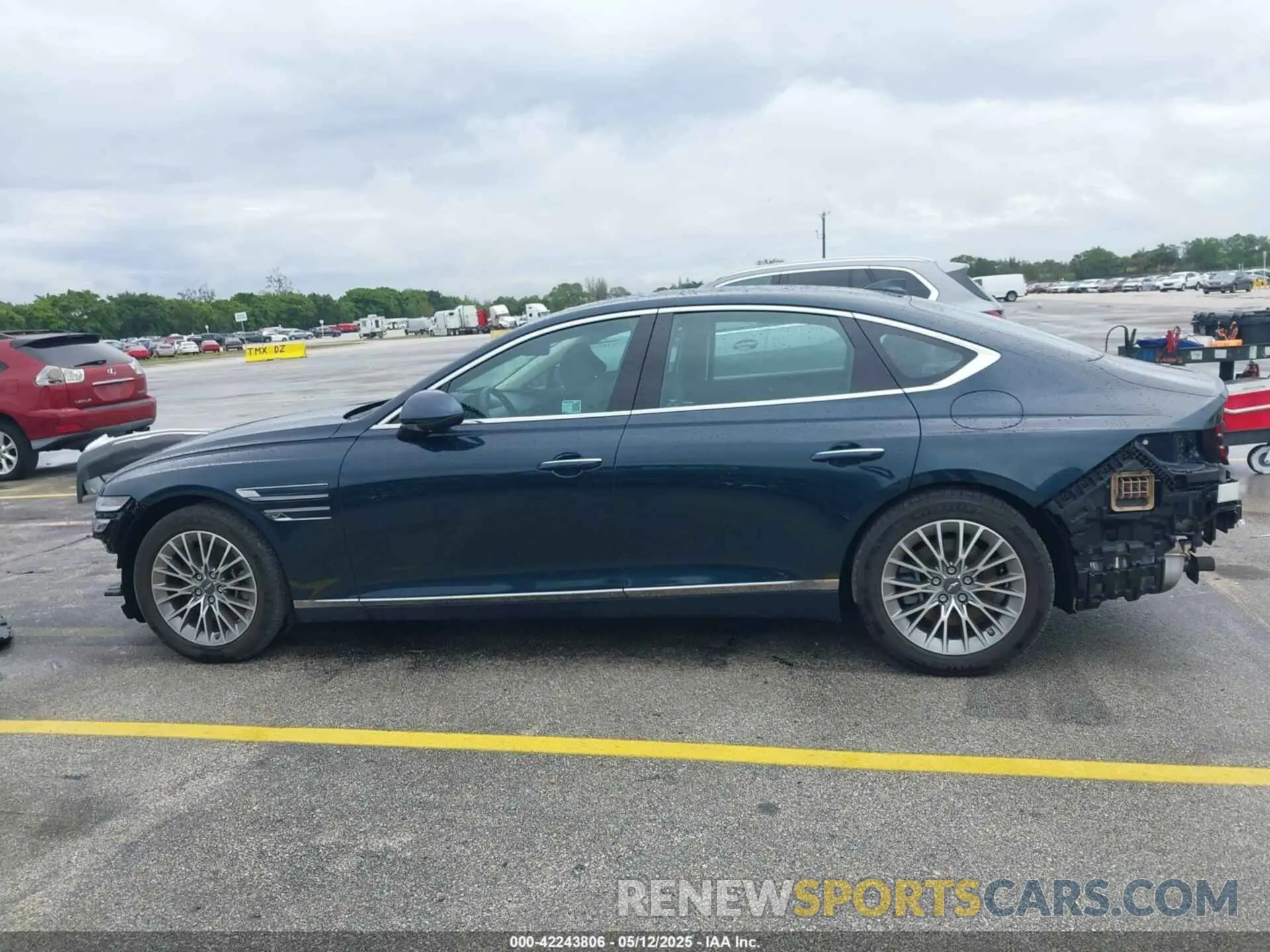 15 Photograph of a damaged car KMTGB4SC0RU239465 GENESIS G80 2024