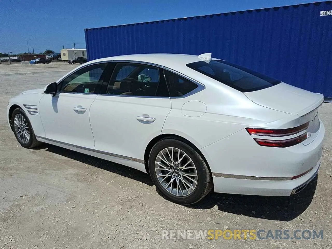2 Photograph of a damaged car KMTGB4SC5RU237744 GENESIS G80 2024