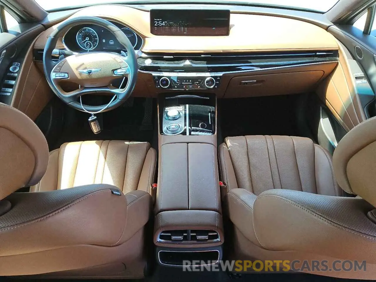 8 Photograph of a damaged car KMTGB4SC5RU237744 GENESIS G80 2024