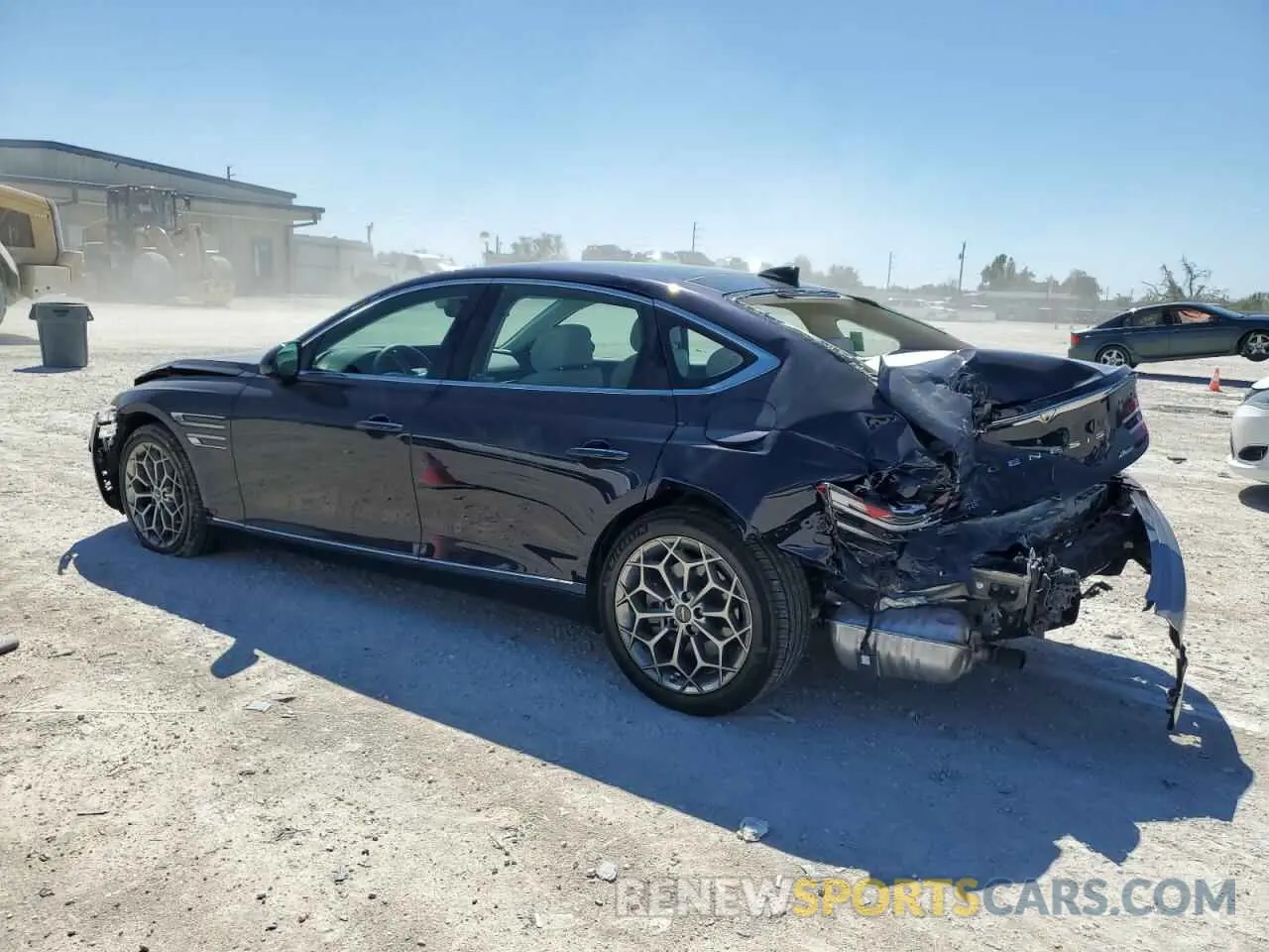 2 Photograph of a damaged car KMTGB4SC6RU227336 GENESIS G80 2024