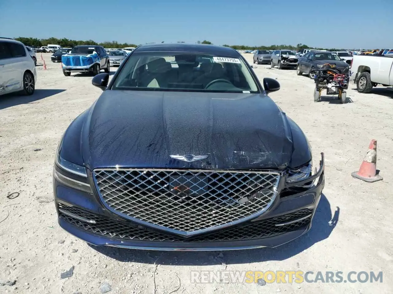 5 Photograph of a damaged car KMTGB4SC6RU227336 GENESIS G80 2024