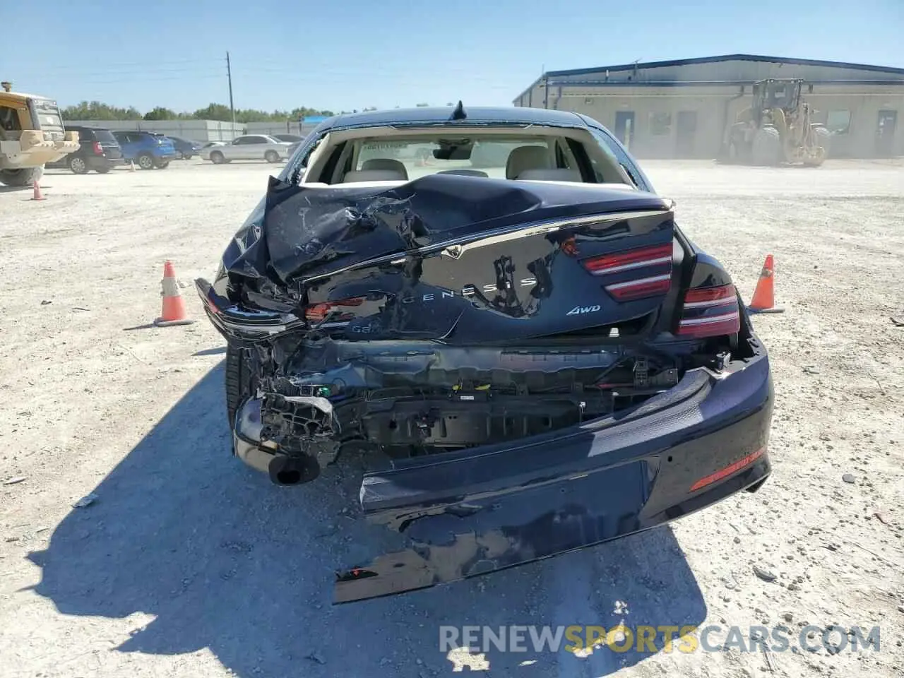 6 Photograph of a damaged car KMTGB4SC6RU227336 GENESIS G80 2024