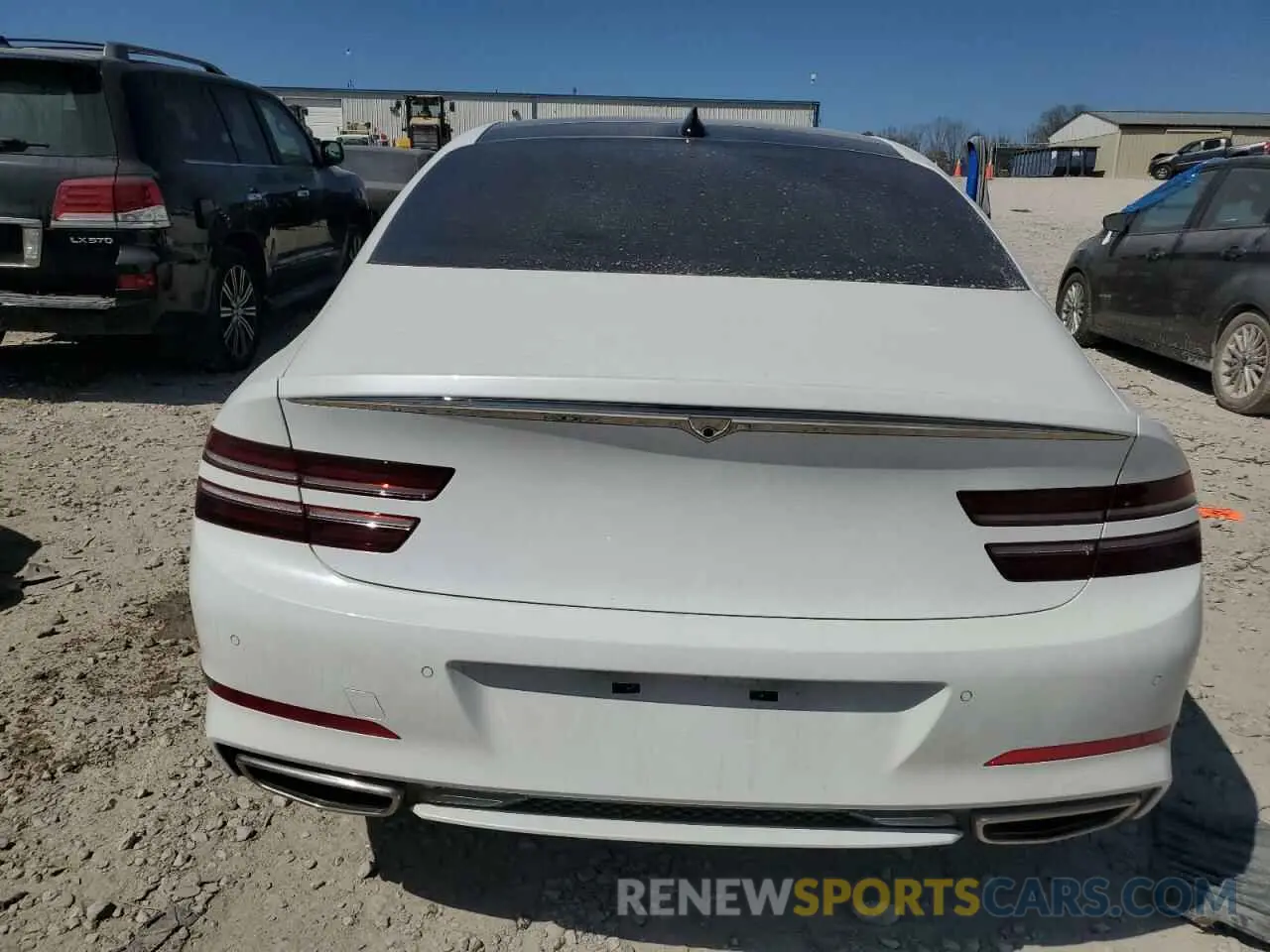 6 Photograph of a damaged car KMTGB4SC8RU225801 GENESIS G80 2024