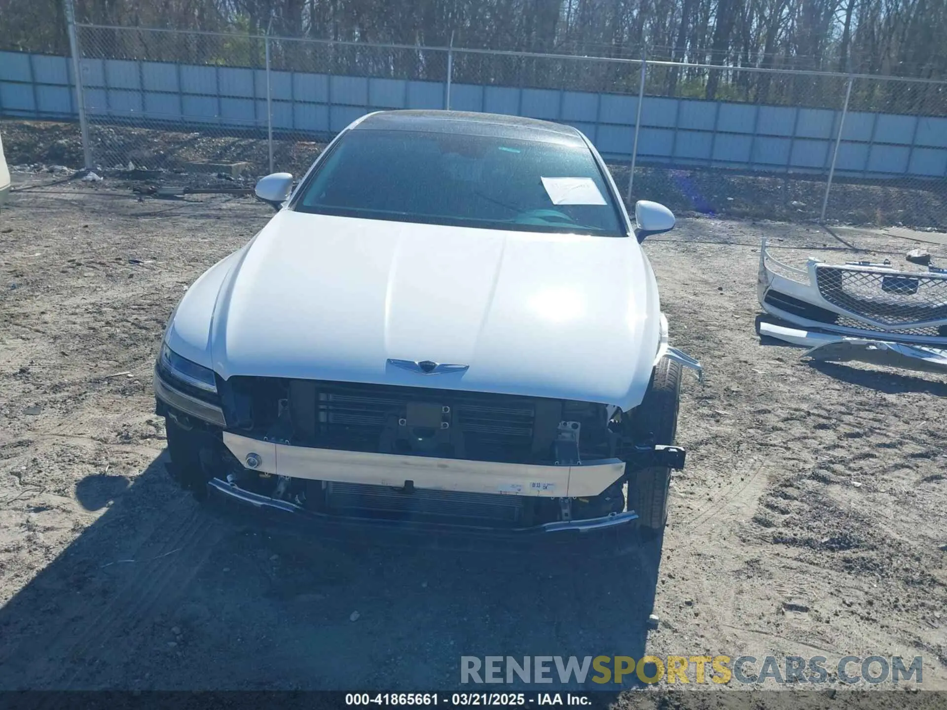 13 Photograph of a damaged car KMTGB4SC8RU242131 GENESIS G80 2024