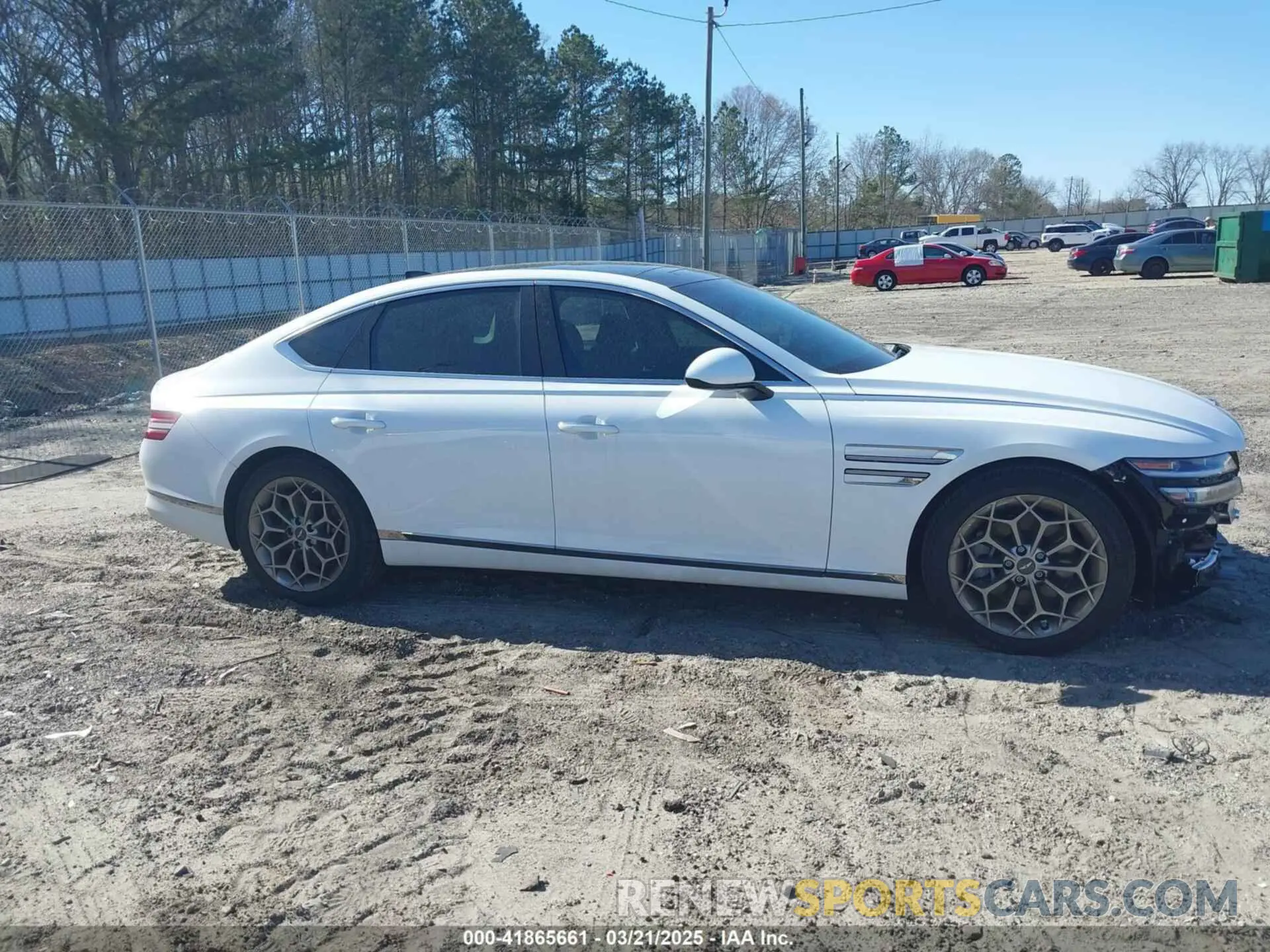 14 Photograph of a damaged car KMTGB4SC8RU242131 GENESIS G80 2024