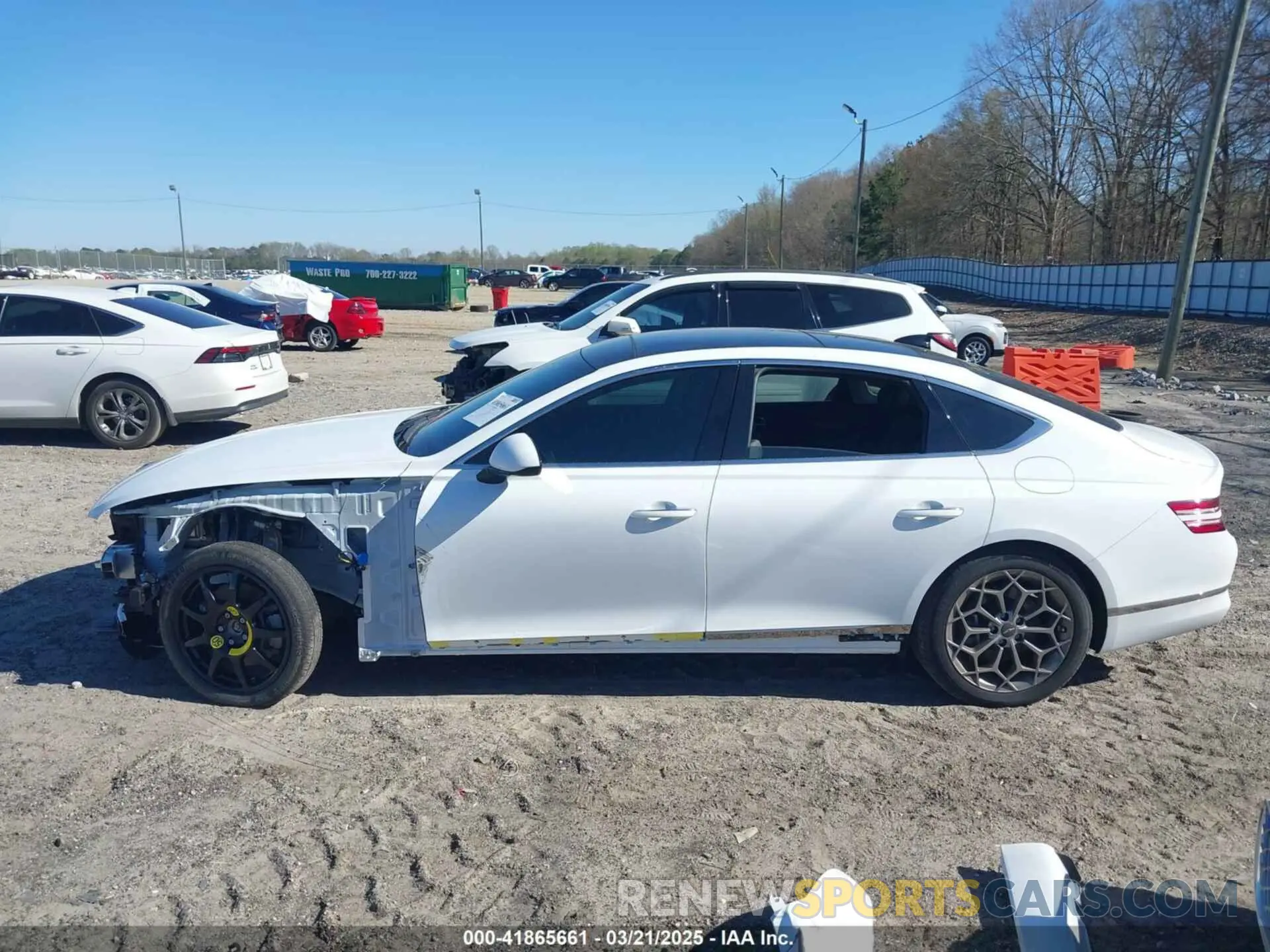 15 Photograph of a damaged car KMTGB4SC8RU242131 GENESIS G80 2024