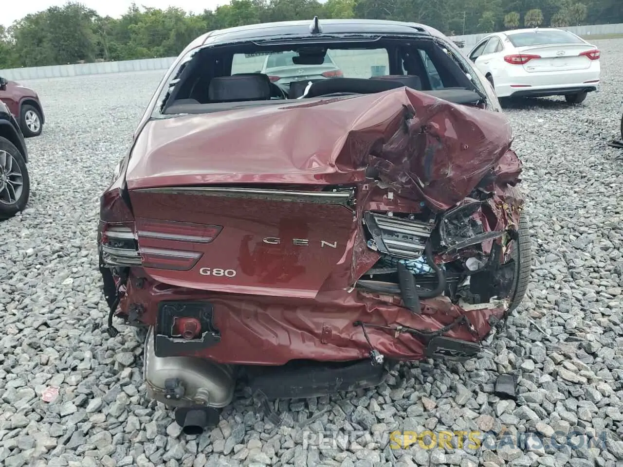 6 Photograph of a damaged car KMTGB4SD0RU238017 GENESIS G80 2024