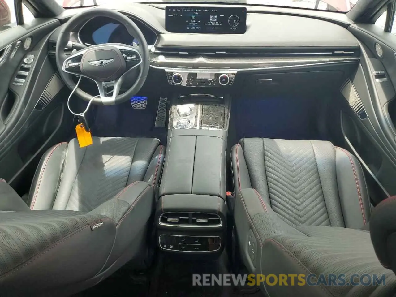 8 Photograph of a damaged car KMTGB4SD0RU238017 GENESIS G80 2024