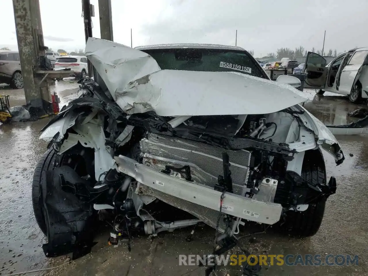 5 Photograph of a damaged car KMTG34SC9SU155938 GENESIS G80 2025