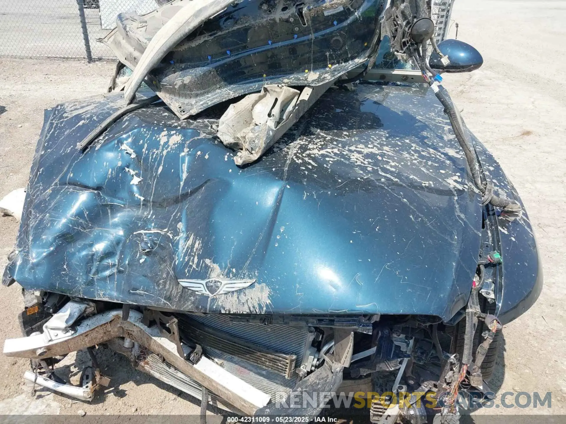 11 Photograph of a damaged car KMTGG4SD2SU286304 GENESIS G80 2025