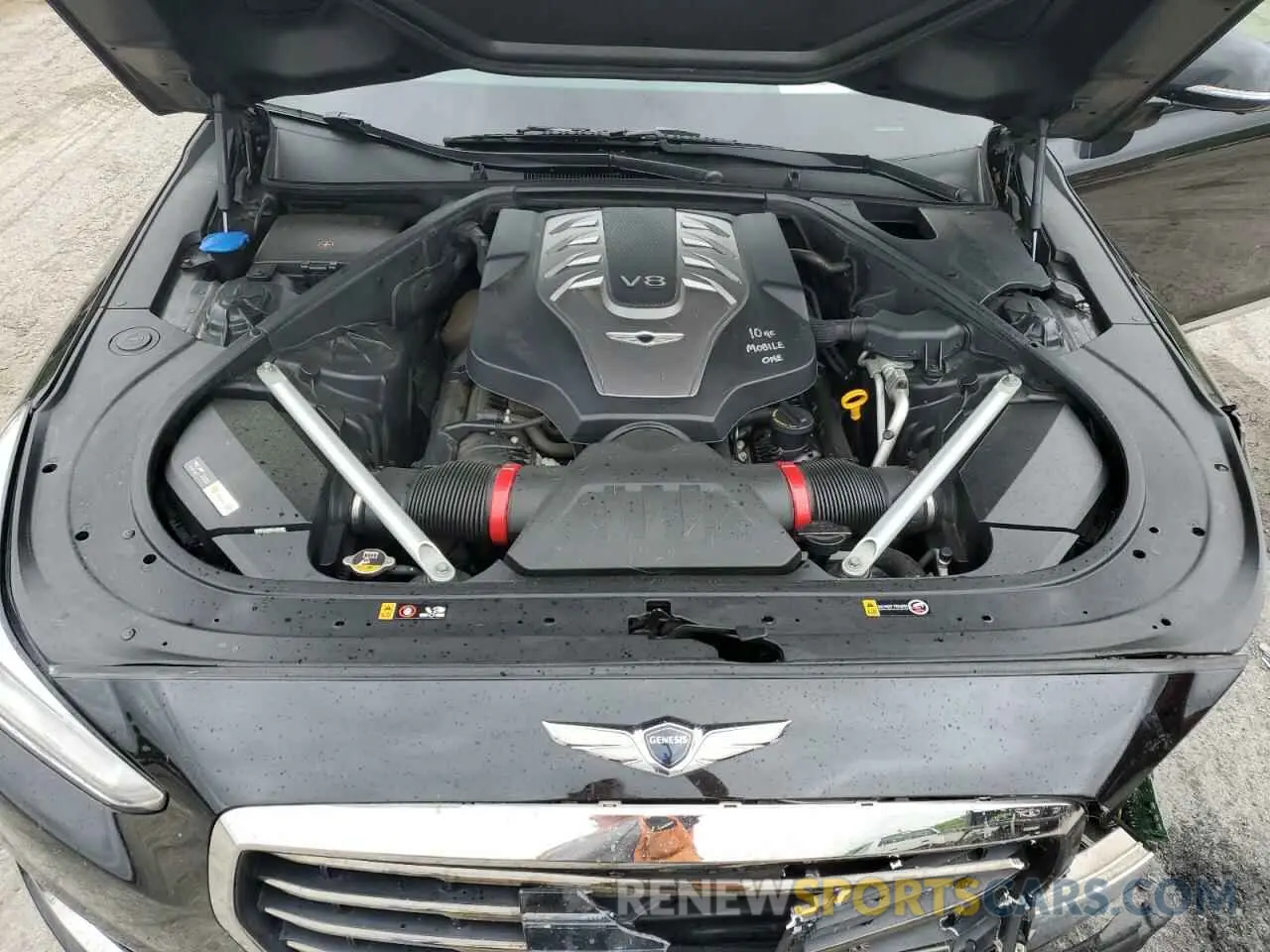11 Photograph of a damaged car KMHG54JH0KU050660 GENESIS G90 2019