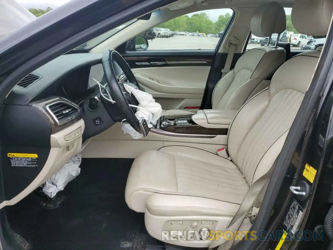 7 Photograph of a damaged car KMHG54JH0KU050660 GENESIS G90 2019