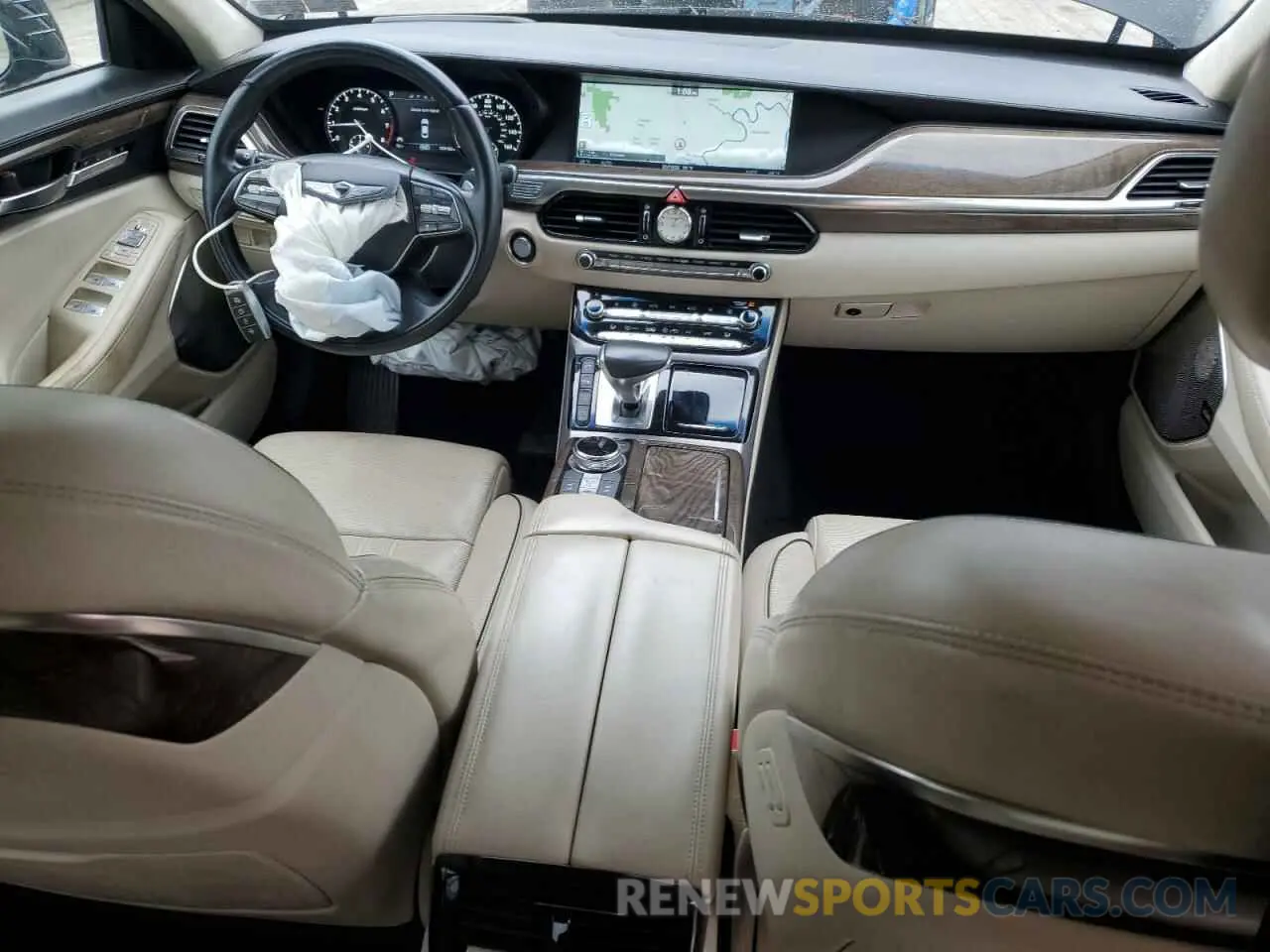 8 Photograph of a damaged car KMHG54JH0KU050660 GENESIS G90 2019