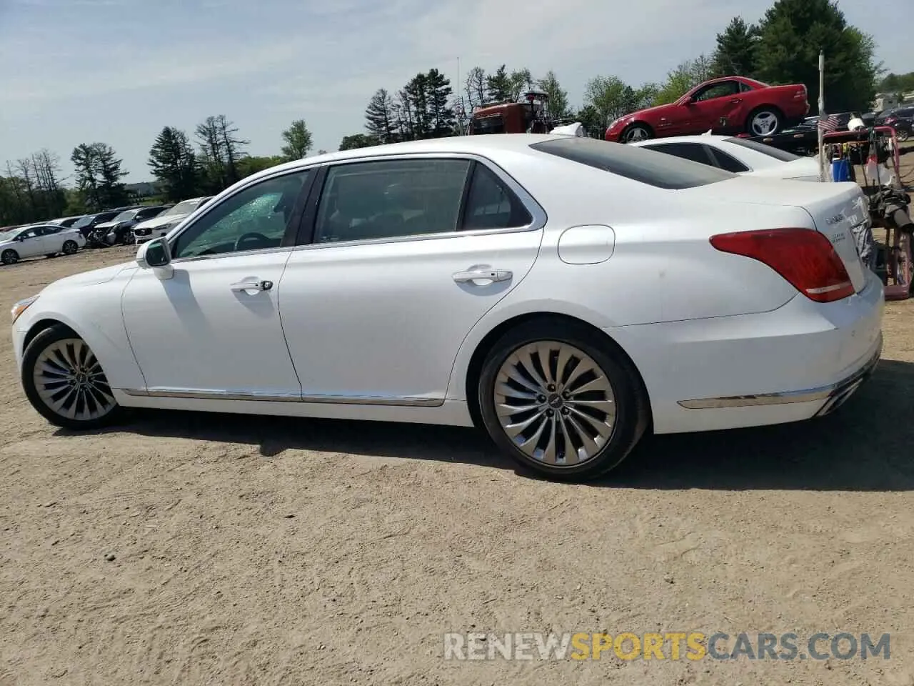 2 Photograph of a damaged car KMHG54JH4KU053335 GENESIS G90 2019