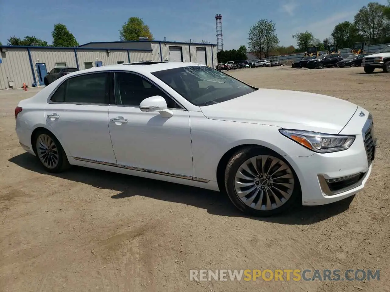 4 Photograph of a damaged car KMHG54JH4KU053335 GENESIS G90 2019