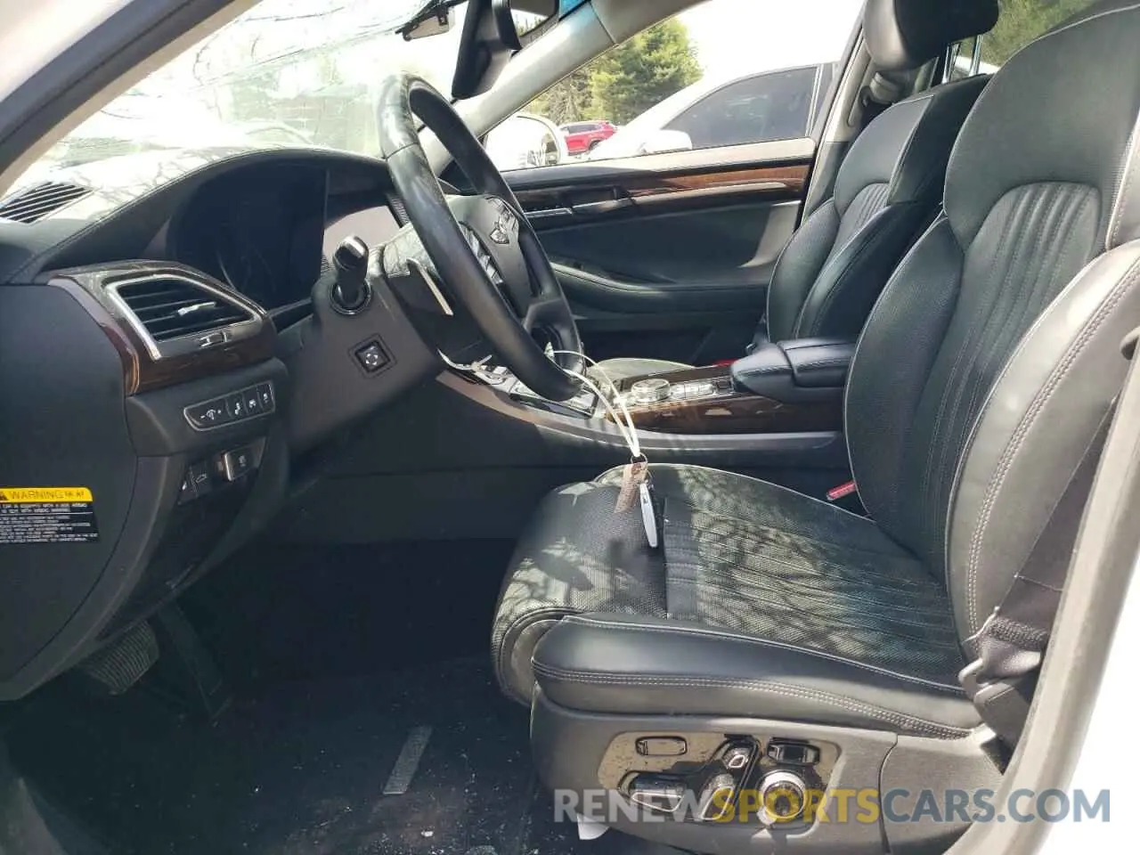 7 Photograph of a damaged car KMHG54JH4KU053335 GENESIS G90 2019