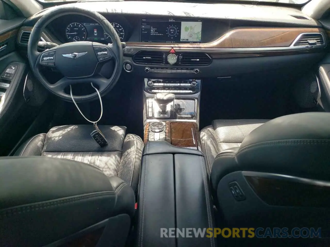 8 Photograph of a damaged car KMHG54JH4KU053335 GENESIS G90 2019