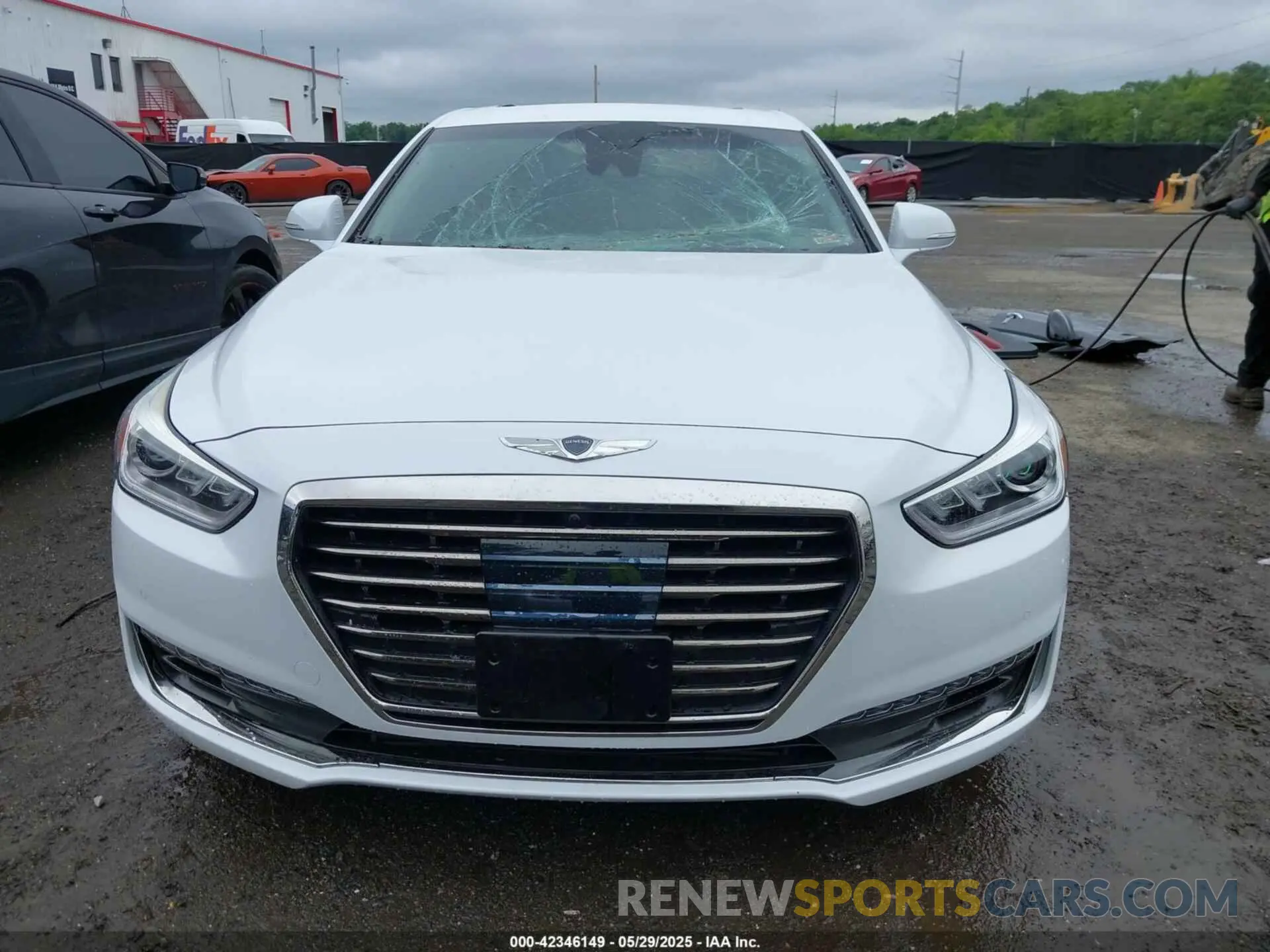 12 Photograph of a damaged car KMTF34JA5KU058697 GENESIS G90 2019